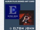 Elton John Diamonds 50th Anniversary Double LP with Signed Art Card - Sold Out