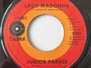 BLUES 45: JUNIOR PARKER – Lady Madonna / Tomorrow Never Knows, 1970 Capitol 45
