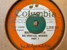 78Rpm Historic, Mahatma Ghandi 'His Spiritual Message Parts 1 & 2' Columbia