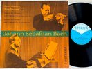 DAVID OISTRAKH violin sonatas BACH PISCHNER 1961 ED1 blue/white ETERNA LP MINT