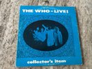 THE WHO LIVE COLLECTORS ITEM 1971 PRESSING VG/VG+
