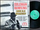 COLEMAN HAWKINS Good Old Broadway LP MOODSVILLE MVLP 23 DG MONO Tommy Flanagan