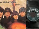 THE BEATLES NO REPLY / BABY'S IN BLACK ITALY ORIGINAL 45rpm 1964 (Green Label)