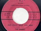 EMBERS Just Crazy 'Bout You Baby / Aware of Love eEe Rare Northern Soul 45 HEAR