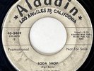 THE BLENDERS Soda Shop / Two Loves Aladdin Doo Wop R&B Promo RARE 45 HEAR