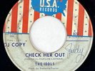 THE IDOLS Check Her Out USA Northern Soul Promo RARE 45 HEAR