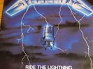 Metallica Ride The Lightning LP Vinyl Record 1984 Electra Records 60396-1