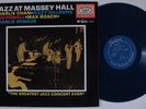 QUINTET Jazz At Massey Hall FANTASY LP VG+/VG++ blue wax d