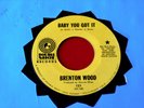 SOUL  BRENTON WOOD CATCH YOU ON THE REBOUND  BABY YOU GOT IT  NEAR MINT