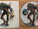 3 LPs PICTURE DISC IRON MAIDEN ARGENTINA GERMANY MADRID FOR RICHIE