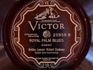 Victor 20958 Bobby Leecan & Robert Cooksey ROYAL PALM BLUES Skiffle 1927 E 78rpm
