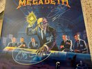 Megadeth - Rust In Peace Autographed LP Dave Mustaine & Dave Ellefson