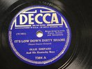 BLUES OLLIE SHEPARD It's A Low Down Dirty Shame DECCA 7384 E-/EE-