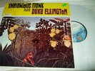 THELONIOUS MONK : PLAYS THE MUSIC OF DUKE ELLINGTON LP 1982 FANTASY GERMANY