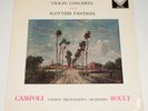 Mendelssohn / Bruch - Violin, Scottish - Campoli 1959 UK 1st Cover Oz Decca SXLA