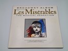 Les Miserables Broadway Album Vinyl 2LPs with Booklet 1987 The Musical Sensation