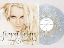 Britney Spears Femme Fatale Clear/Gold & White Splatter Colored Vinyl LP RARE
