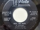 DELANO STEWART - Tell Me Baby / KILLER ROCKSTEADY JAMAICA SOUL 45 HIGH NOTE