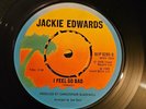 JACKIE EDWARDS - I FEEL SO BAD - ISLAND RECORDS DEMO - IN EX COND