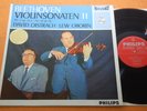 Oistrakh Oborin Beethoven Violin Sonatas 2,10 Dutch Philips Stereo 835 151 AY NM
