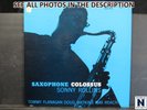 Sonny Rollins Saxophone Colossus Prestige LP7079 1st Pressing Rudy Van Gelder VG