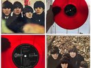 Rare Beatles For Sale Japanese 1st Press Red Vinyl LP VG+/VG Odeon OP7179 Stereo