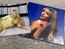 Sabrina Carpenter Signed Vinyl Insert And Short N’ Sweet Blue Vinyl LP