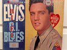 ELVIS PRESLEY G.I. Blues LPM 2256 Shrink HYPE STICKER Wooden Heart BLUE SUEDE