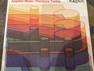 Jon Brooks Applied Music: Plastics Today Orange Vinyl Cafe Kaput Limited Cate