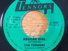 The Tennors Reggae Girl 45 rpm Vinyl 7