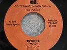 Joyride Sexploitation Vinyl Radio Spot Rare