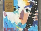 The Outfield Play Deep 180G Translucent Blue Vinyl LP, LE of 1500, Damaged Cover