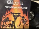 Samhain ‎– November-Coming-Fire LP 1986 Plan 9 ‎– PL9-07 VG/VG+ [1st Press]