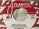 LED ZEPPELIN / KING CURTIS whole Lotta Love PROMO 45 Atlantic 45 2690 M- Vinyl