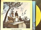 WALLOWS - Tell Me That It's Over HAND SIGNED Yellow VINYL + poster AUTOGRAPHED