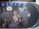 ELVIRA Haunted Hits NM RHINO '88 2LP w/poster shrink hype Cramps Oingo Boingo