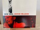 JACKIE McLEAN - NEW SOIL - BLUE NOTE -VINTAGE LIBERTY BLUE BLACK - RVG STAMP -NM