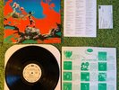 URIAH HEEP THE MAGICIAN'S BIRTHDAY Mercury 1972 WLP PROMO + INNER INSERT CARD