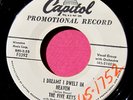 FIVE KEYS  I Dreamt I Dwelt in Heaven / She's the Most NM- Promo 45 Capitol 3392