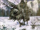 DISSECTION - STORM OF THE LIGHT'S BANE BLUE AND WHITE COLOUR LP