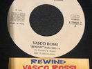 Vasco Rossi /Litfiba – Rewind /Vivere Il Mio Tempo 45” Jb Sticker Stampato  RARO