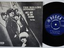 ROLLING STONES Get Off Of My Cloud RARE Denmark p/s with UK EXPORT 45 beat HEAR