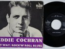 EDDIE COCHRAN My Way  Sweden 45 Rock N Roll Blues SWEDISH rockabilly