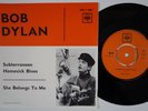 BOB DYLAN Subterranean Homesick Blues RARE M- Sweden Norway 45 swedish norwegian