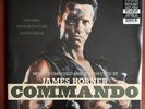 James Horner COMMANDO Original Motion Picture S/track Bone & Eyeblack Vinyl 2LP