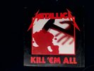 Metallica Kill 'Em All by Metallica SLEEVE ONLY Vinyl Record