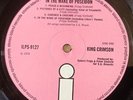 King Crimson LP In The Wake Of Poseidon UK Pink Island 1st Press & 1973 TICKET
