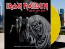 Iron Maiden - Live in New York - Yellow Vinyl Record LP - Run To The Hills