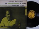 GENE AMMONS ALL STARS & SONNY STITT Woofin' & Tweetin' PRESTIGE LP mono RVG f