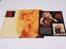 Lita Ford Stiletto Vinyl 1990 with Vintage Magazine Clipping